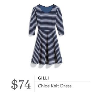 Womens Size XXL Gilli Stitch Fix Stripe Dress NWT